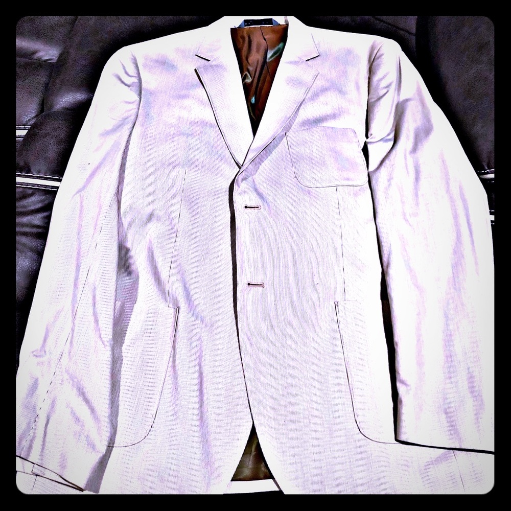 $50 for a white  and brown jacket